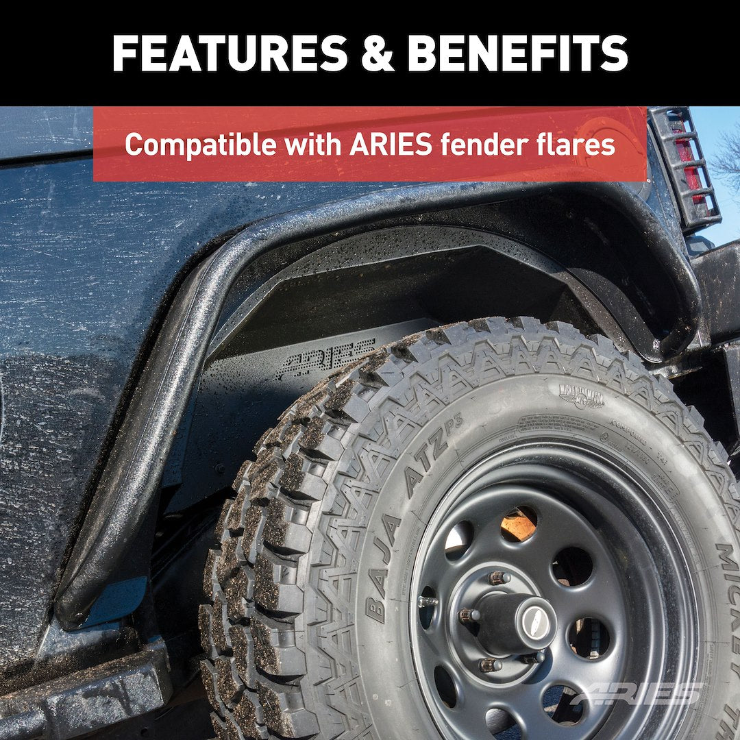 Product of Aries 2500555  Fender Well Liner 