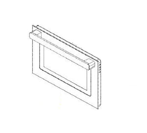 Ge Appliances Wb21x43650 Microwave Oven Door||wb21x43650_2.Jpg||87||geawb21x43650||2252669