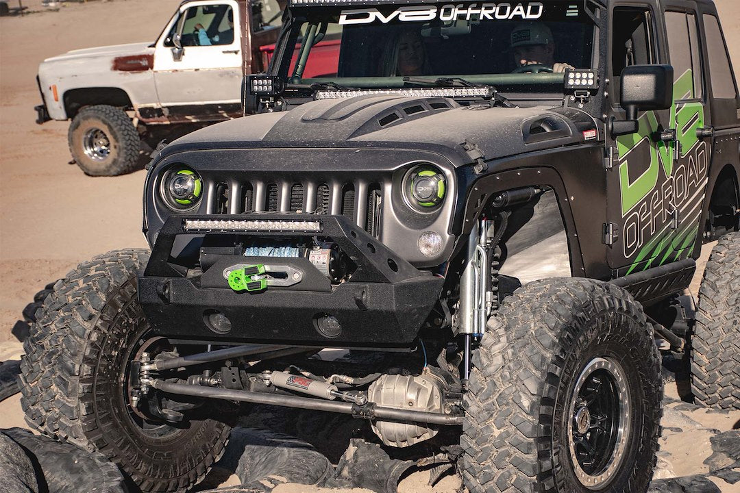 Product of DV8 Offroad HDMB07-02 Vented Black Hood 