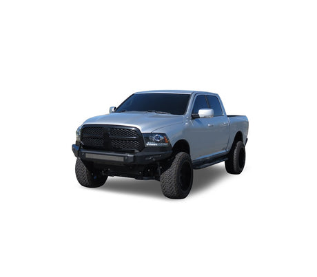 Product of Black Horse Offroad AFB-RA14-BU Armour II Steel Matte Powder Coated Bumper 