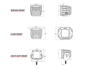 Rigid Lighting 611513 Driving/ Fog Light||611513_2.Jpg||87||r2g611513||1698658