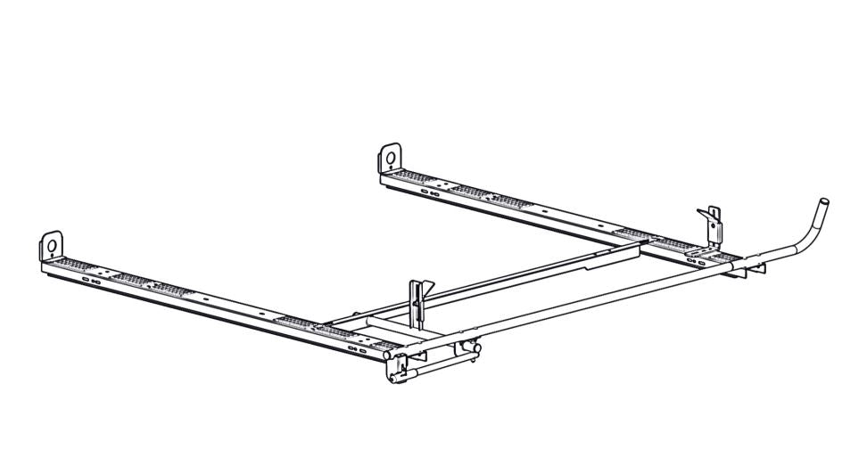 Product of Holman 4A82L Yes Aluminum Ladder Rack 