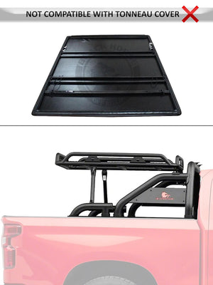 Product of Black Horse Offroad WRB-09BK  Truck Bed Bar 