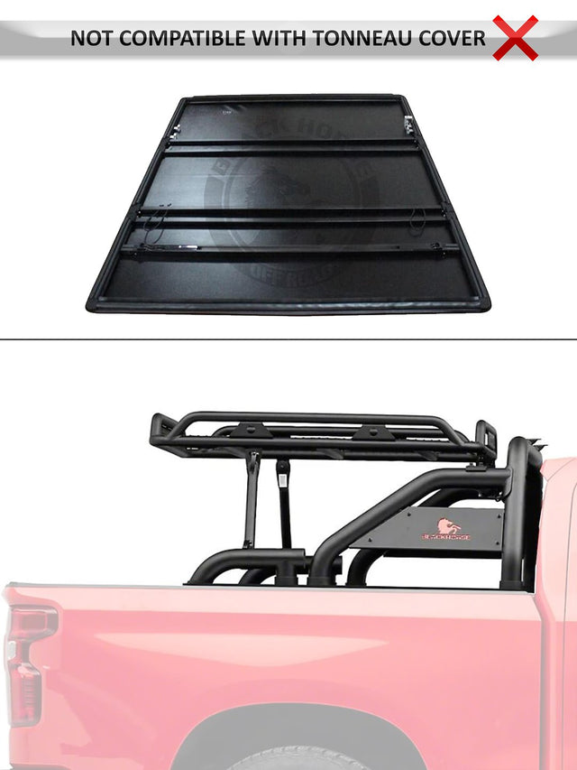 Product of Black Horse Offroad WRB-09BK  Truck Bed Bar 