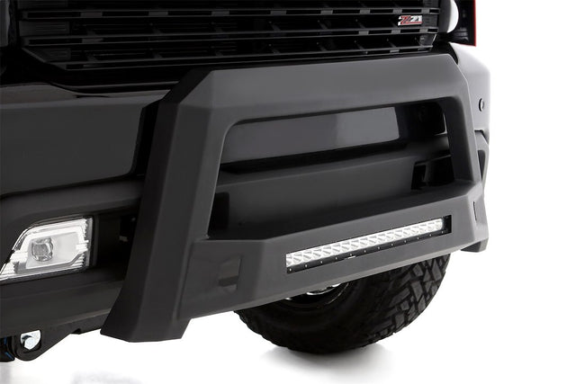 Product of Lund International 86521210 Bull Bar Black Matte Textured Powder Coated 3-1/2 Inch No with skid plate 