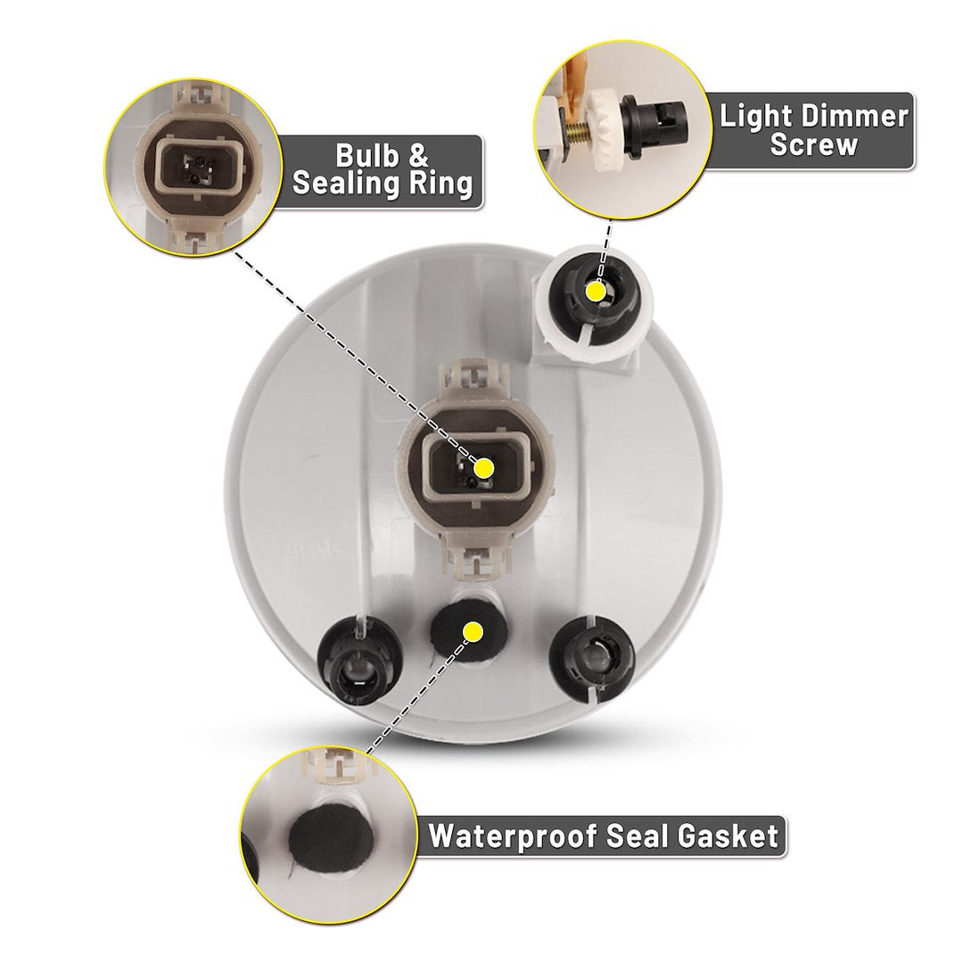 Product of Winjet CFWJ-0207-C Driving/ Fog Light 
