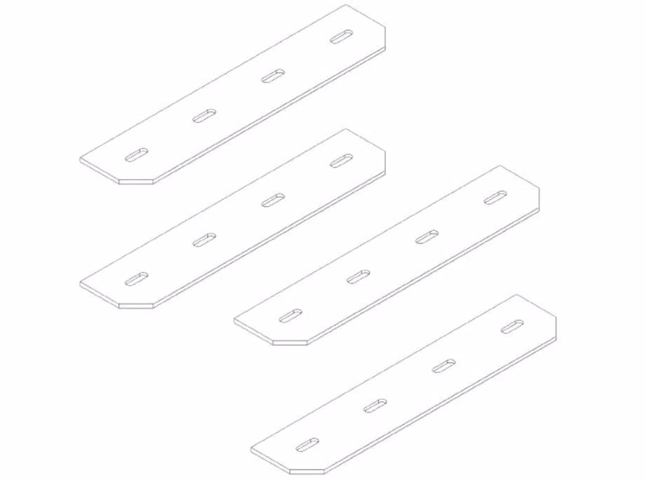 Product of Roll-N-Lock 201-003 Tonneau Cover Bed Track Adapter