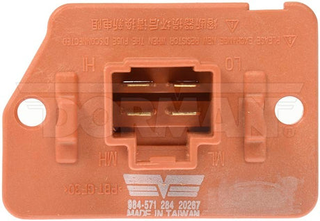 Dorman (Oe Solutions) 984-571 Heater Fan Motor Resistor||984-571_1.Jpg||86||d18984571||946412