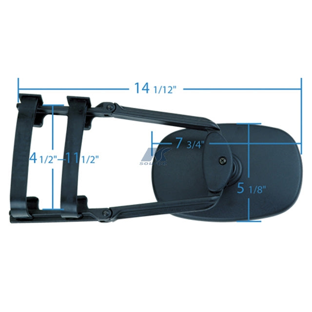 K-Source 3791 Exterior Towing Mirror||3791_1.Jpg||86||k813791||1089367