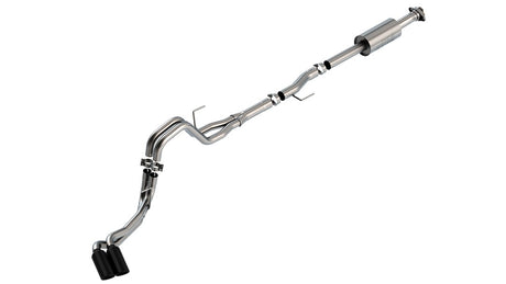 Product of Borla 140871BC S-Type Cat Back System Single Exhaust System Kit 