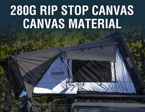Product of Overland Vehicle Systems 18089901 Vehicle Rooftop Polymer Tent Sleeps 4 Adults 