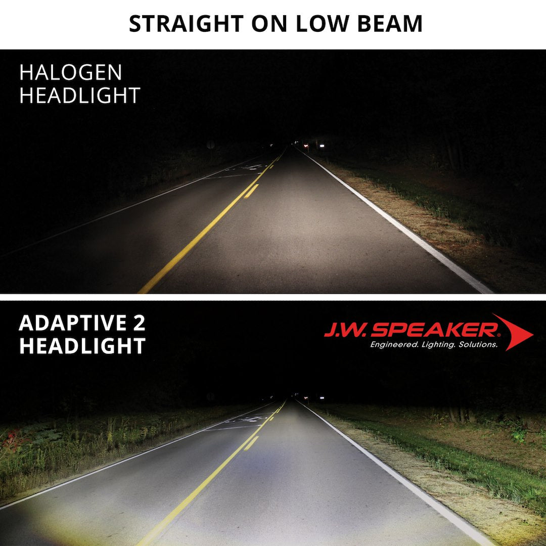 Product of J.W. Speaker 0555091 High And Low Beam Headlight Assembly - LED - Single 