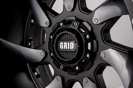 Product of Grid Wheels 20x9 Black Wheel - 5x5.50 Bolt Pattern 