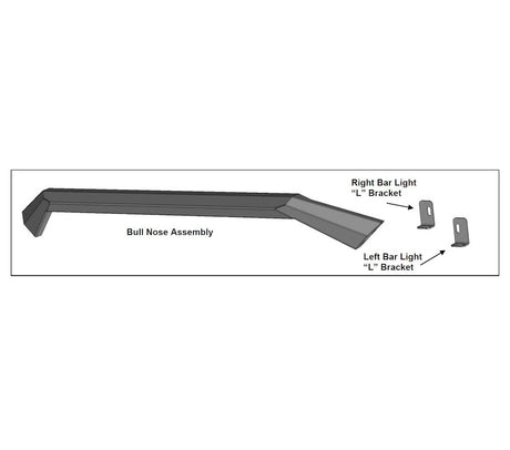 Product of Black Horse Offroad AFB-RA16-BN Bull Bar  with skid plate 