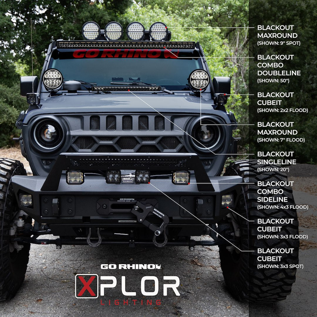 Go Rhino 750200321fcs Driving/ Fog Light||xplor-Collection.Jpg||91||g260200321fcs||889576