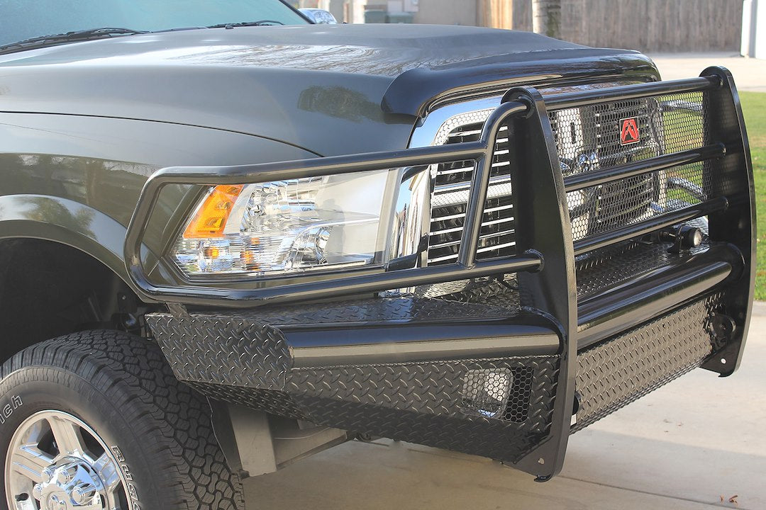 Product of Fab Fours DR10-S2960-1 Black Steel Steel Gloss Powder Coated Bumper 