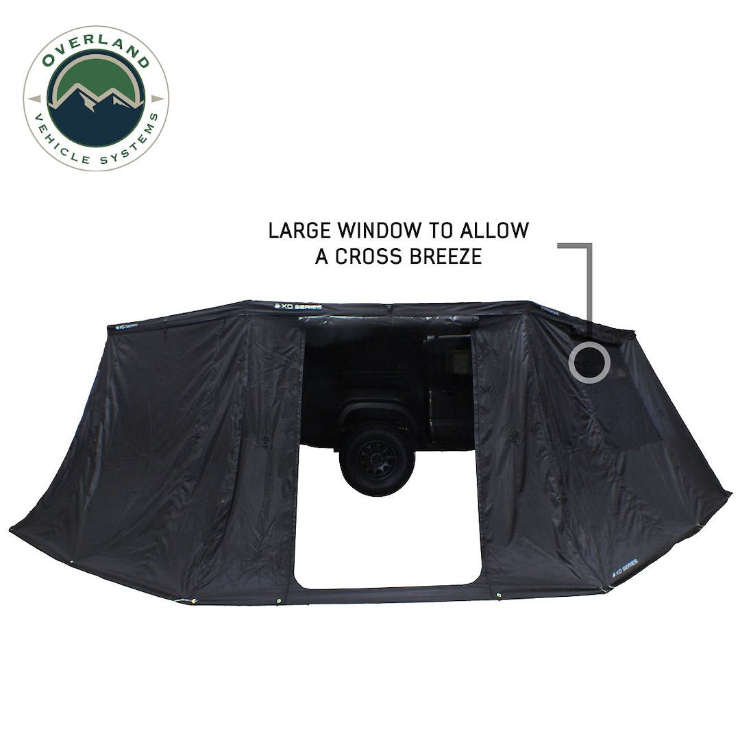Overland Vehicle Systems 19690024 Awning - Roof Rack Kit Component||xd 270 Awning With Walls Presentation Passenger_02.Jpg||86||ovs19690024||1560029