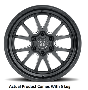 Product of Method Race Wheels 20x10 Double Black Natural Wheel - Not Applicable Bolt Pattern 