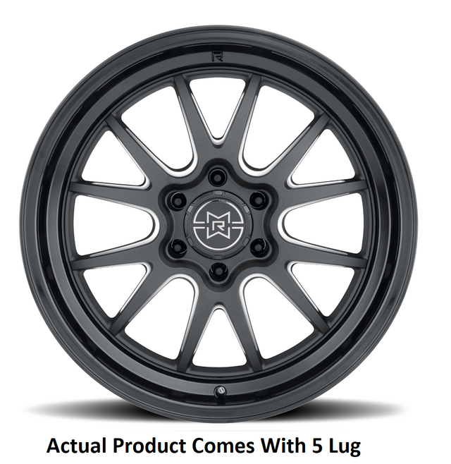 Product of Method Race Wheels 20x10 Double Black Natural Wheel - Not Applicable Bolt Pattern 