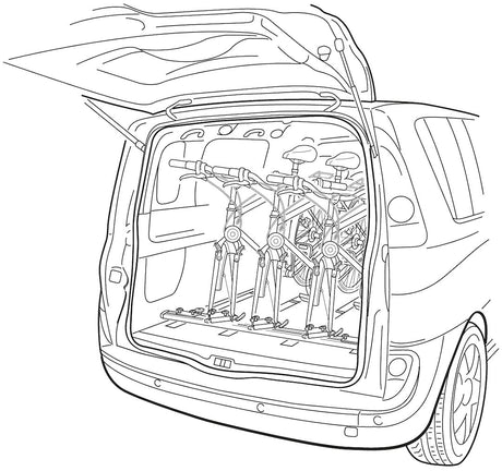 Product of G3 S.P.A. 23.651 Bike Rack - Bed Mount