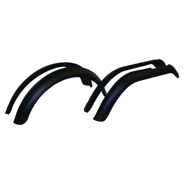 Product of Crown Automotive J8997109 Non-Exposed Fasteners Black Fender Flare - Set Of 4 