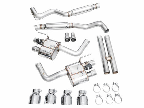 Product of AWE Tuning 3025-42375 SwitchPath ™ Cat-Back System Dual Exhaust System Kit 