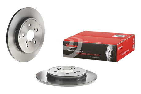 Product of Brembo 08A53431C02 Solid 1 Piece Brake Rotor 