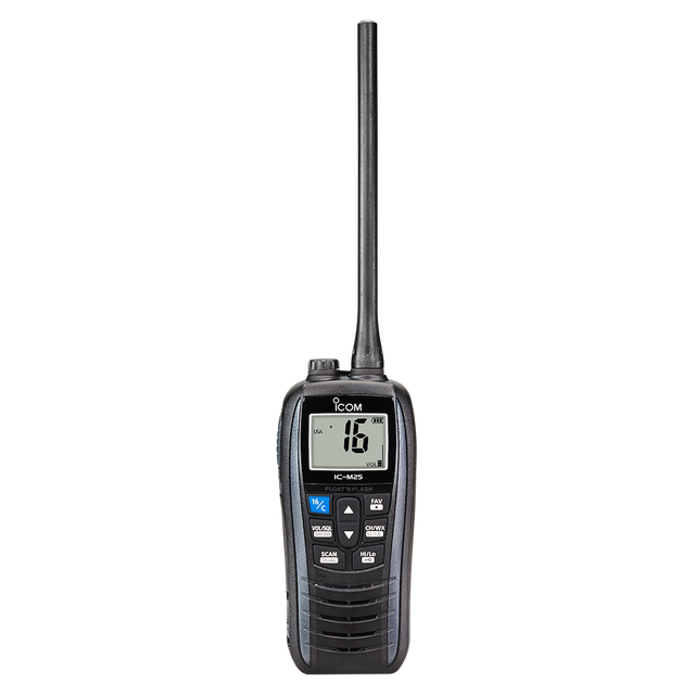 Icom M25 Black 41 Usa Vhf Radio||||85||icmm25blak41u||2022666