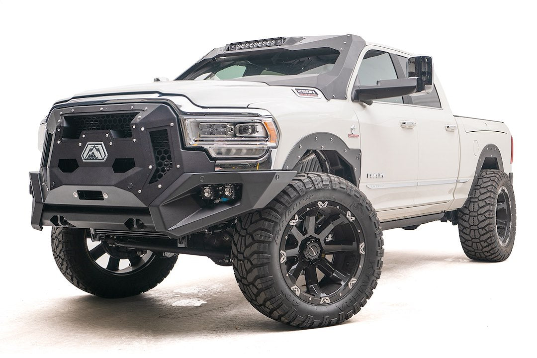 Product of Fab Fours GR4400-1 Grumper Steel Powder Coated Bumper 