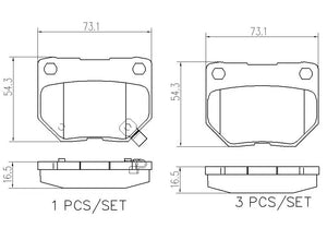 Brembo P78016n Brake Pad||p78016n_R.Jpg||86||brmp78016n||2091613
