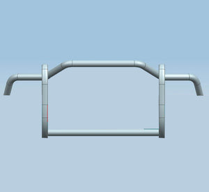 Product of Black Horse Offroad GG-FB22 Grille Guard  