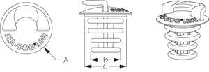 Product of Sea Dog 357390-1 Marine Fuel Line Fitting