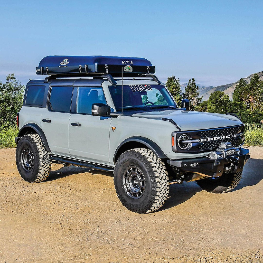Product of Westin Automotive 42-14195 XTS Nerf Bar With Surface Steps 