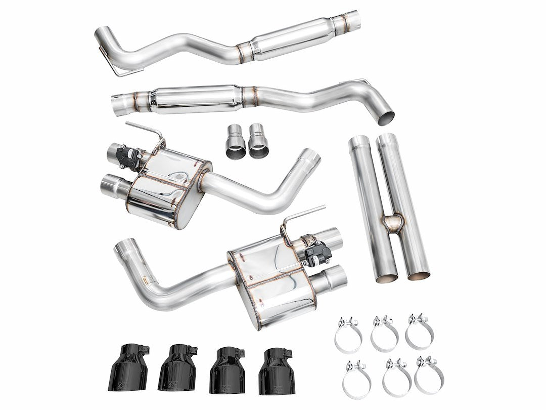 Product of AWE Tuning 3025-43650 SwitchPath ™ Cat-Back System Dual Exhaust System Kit 