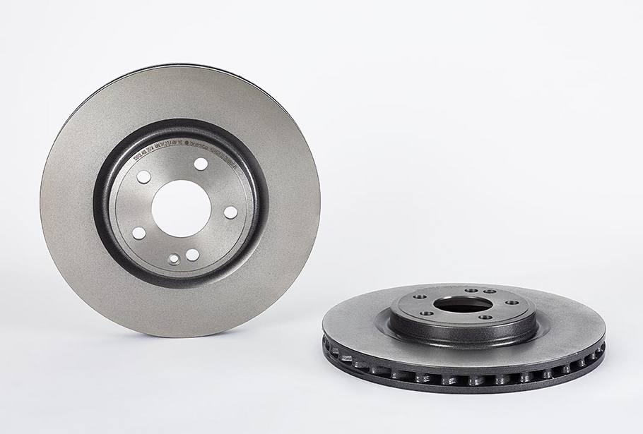 Product of Brembo 09B80741C02 Vented 1 Piece Brake Rotor 