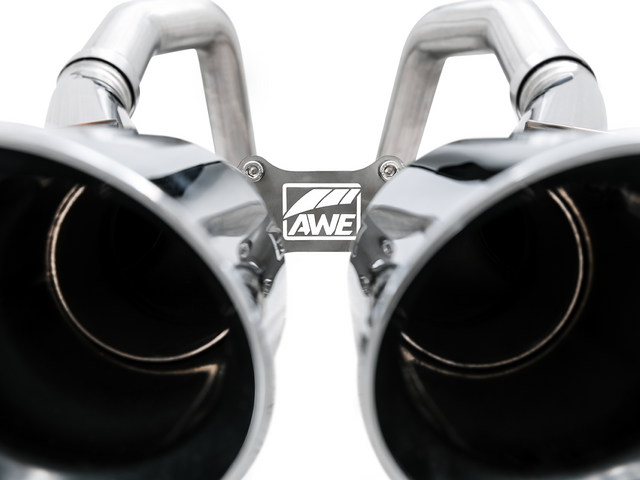 Product of AWE Tuning 3020-42073 Track Edition Axle-Back System Single Exhaust System Kit 