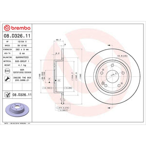 Brembo Kt00a42 Brake Kit||08.D326.11_Drw.Jpg||95||brmkt00a42||2240251