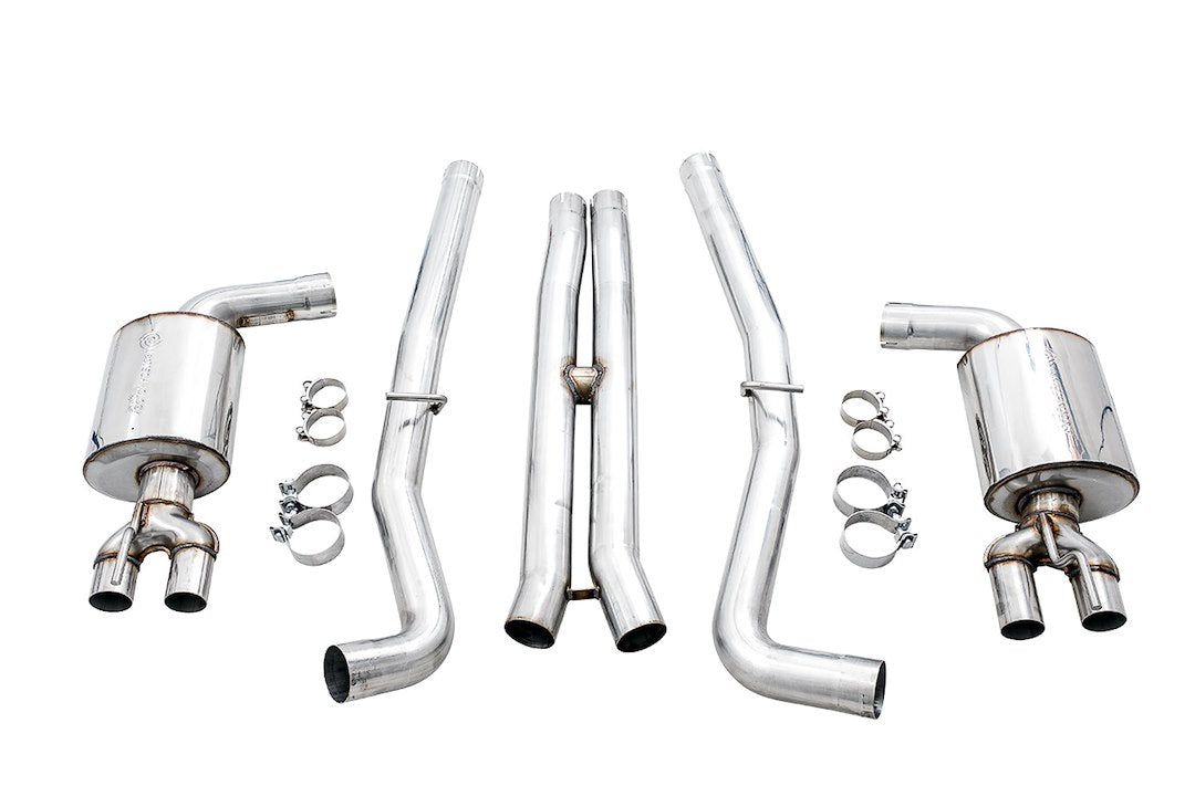 Product of AWE Tuning 3020-43082 Touring Edition Cat-Back System Dual Exhaust System Kit 