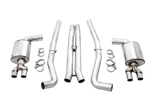 Product of AWE Tuning 3020-43082 Touring Edition Cat-Back System Dual Exhaust System Kit 