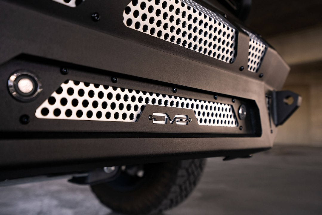 Product of DV8 Offroad FBFF1-09 MTO Series Steel Powder Coated Bumper 