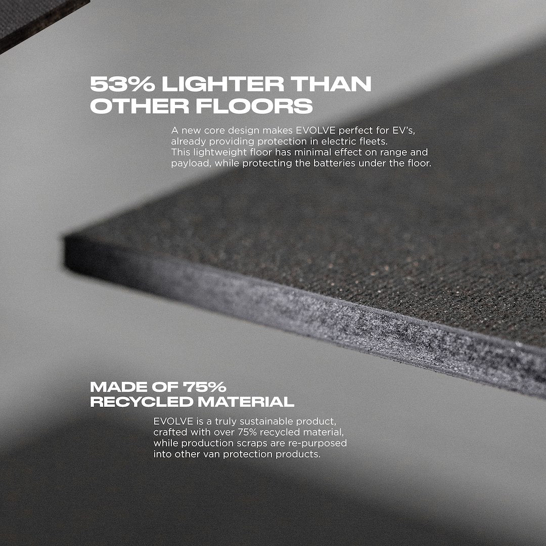 Product of Legend Fleet 132-123-6441 Black Rubber Cargo Area Cargo Area Liner 