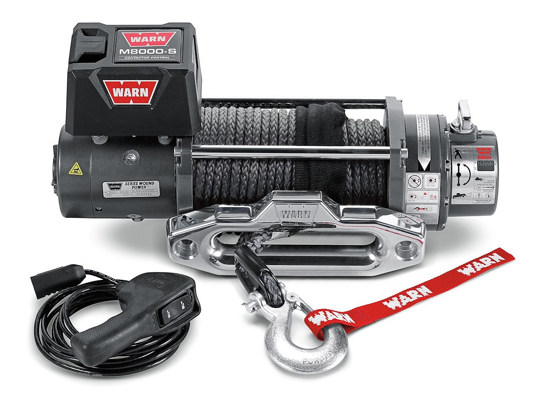 Product of Warn 87800 8000 Pound Vehicle Recovery Winch 