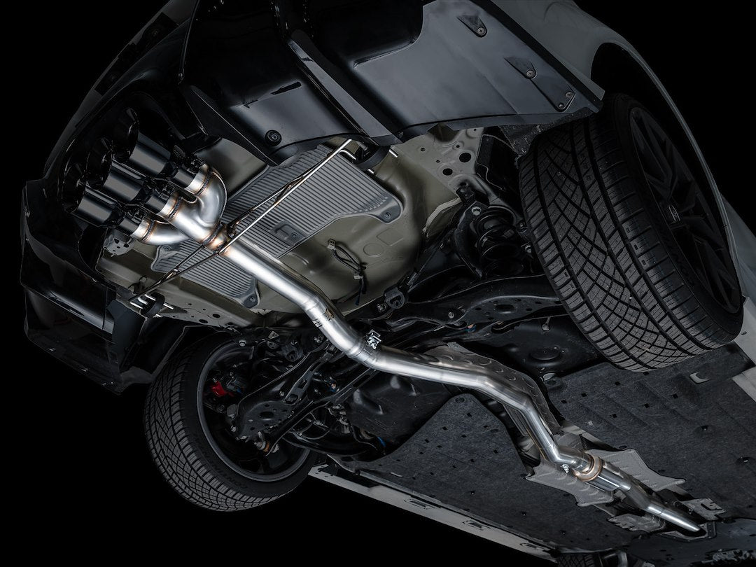 Product of AWE Tuning 3020-53335 Track Edition Cat-Back System Exhaust System Kit 