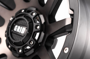 Product of Grid Wheels 20x9 Black With Metallic Dust Face Wheel - Not Applicable Bolt Pattern 