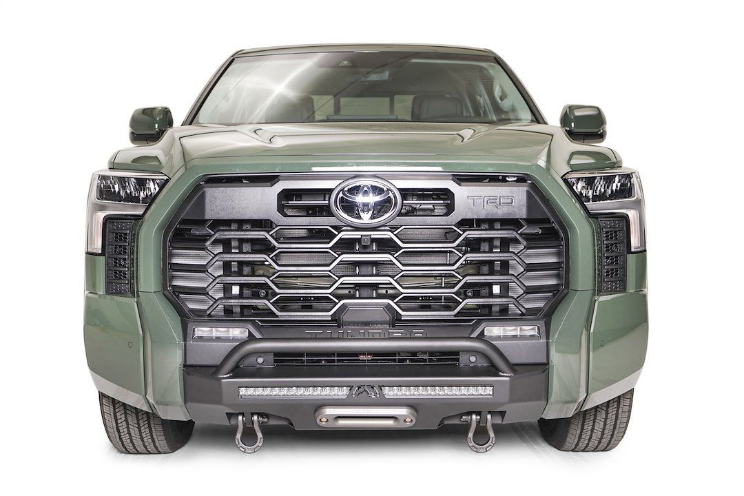 Product of Fab Fours TT22-N5452-1 Hidden Winch Steel Powder Coated Bumper 