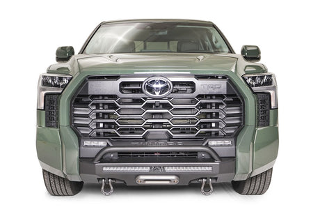 Product of Fab Fours TT22-N5452-1 Hidden Winch Steel Powder Coated Bumper 