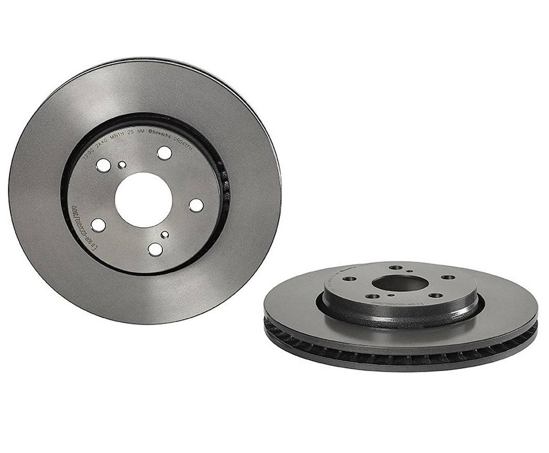Product of Brembo 09D41711C02 Vented 1 Piece Brake Rotor 