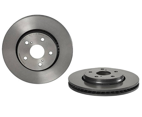 Product of Brembo 09D41711C02 Vented 1 Piece Brake Rotor 