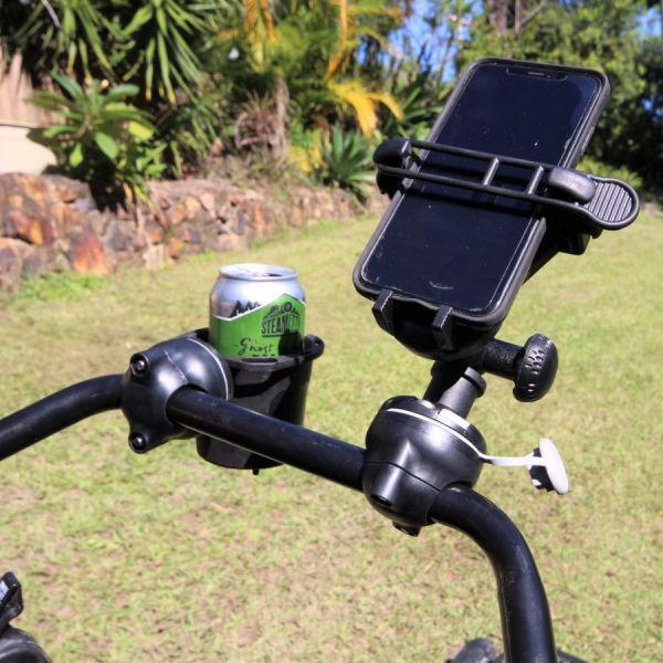 Railblaza 08-0116-11 Cell Phone Mount||rbrm Lawn Mower.Jpg||87||rai08011611||1238811