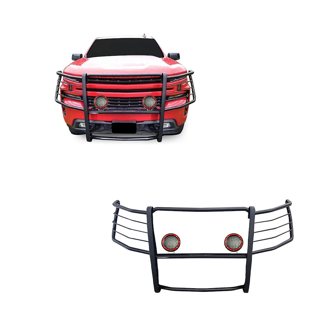 Product of Black Horse Offroad 17GT29MA-PLFR Grille Guard  